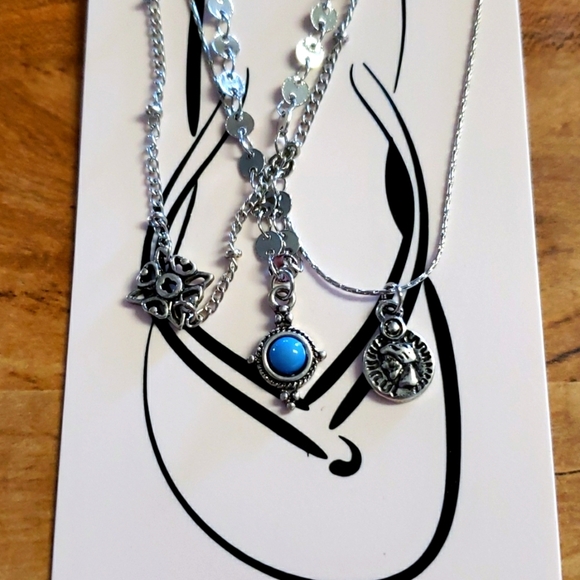 NWT 3 layered Anklet - Picture 2 of 3